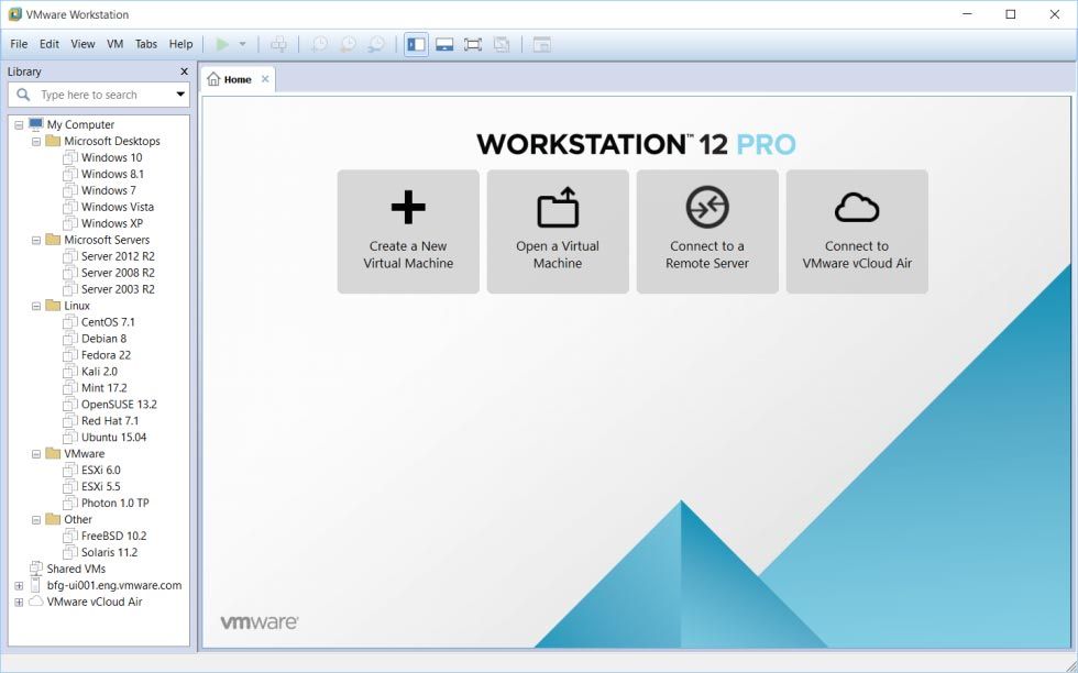 VMWare Workstation12 Pro